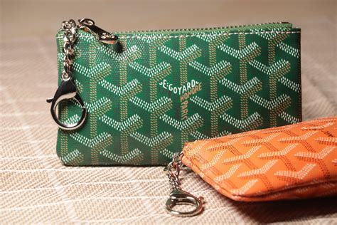 goyard keychain wallet|goyard key rings.